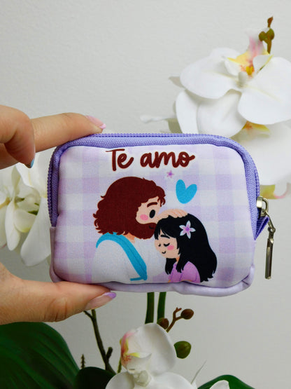 Monedero Te amo (Lila)