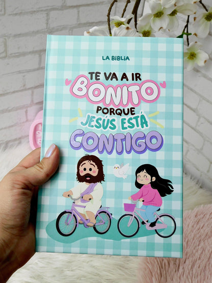 Biblia TLA – Te va a ir bien porque Jesús está contigo (Verde)