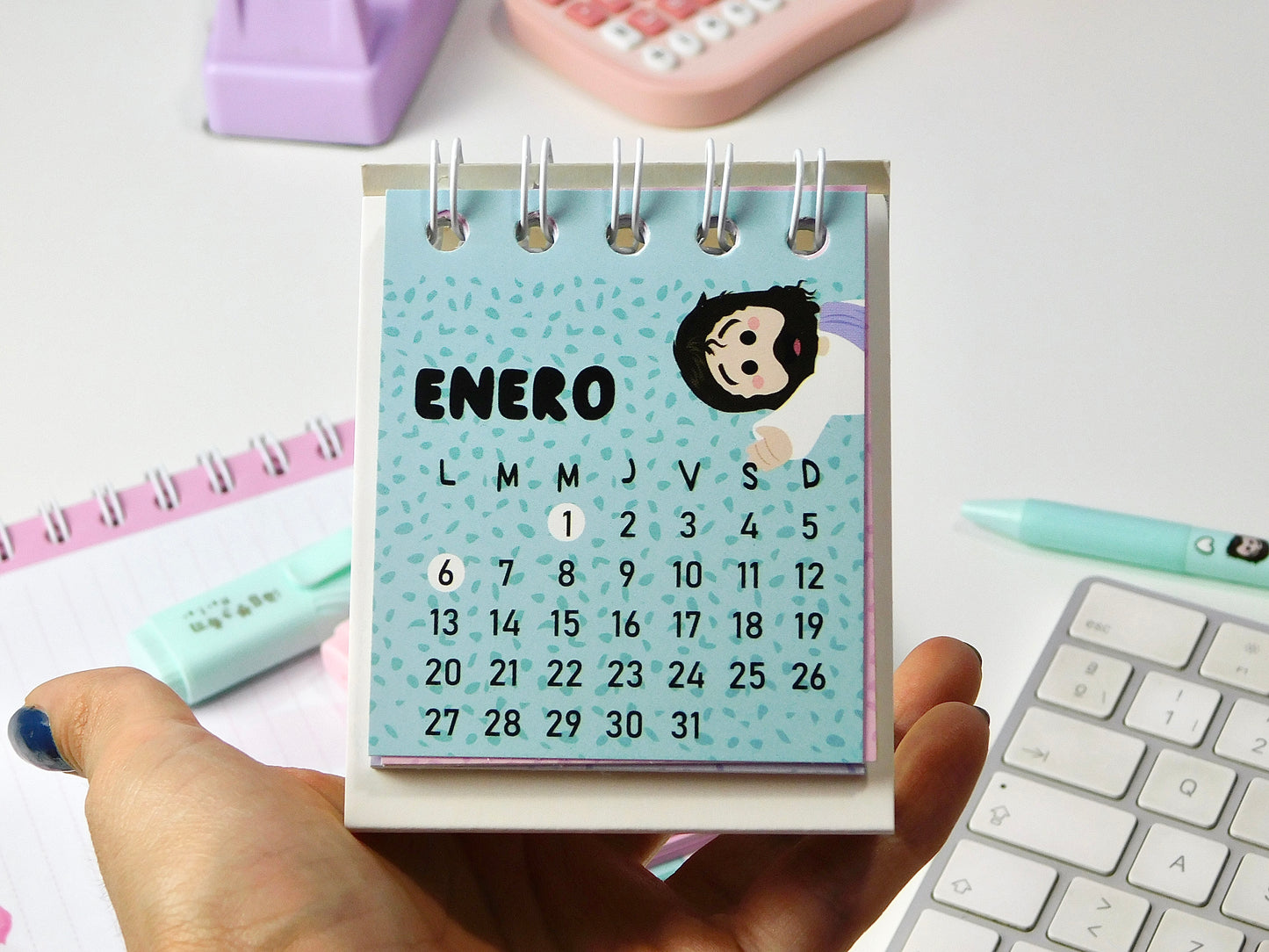 Mini Calendario de
Mesa 2025 -
Soytorress