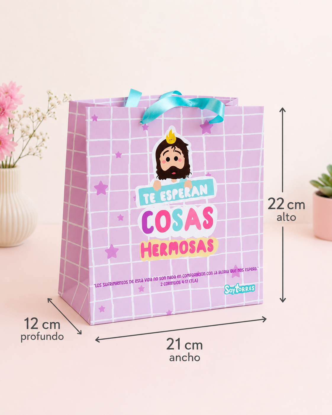 Bolsa de regalo lila Soytorress