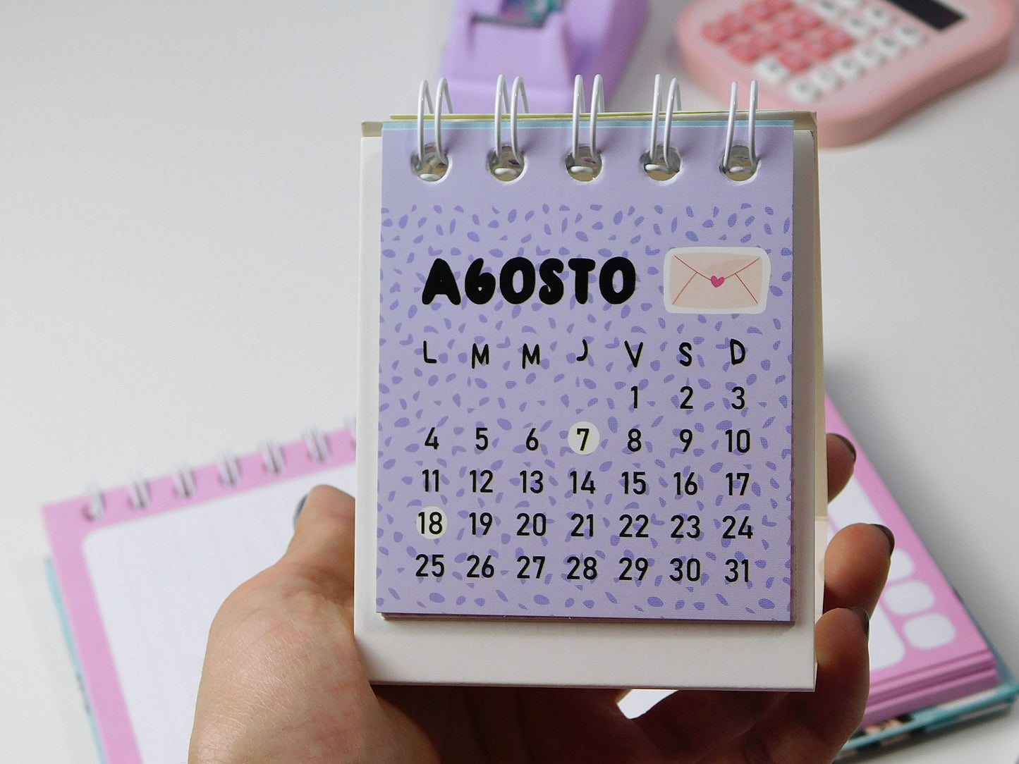 Mini Calendario de Mesa 2025 - Soytorress