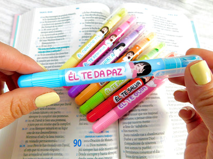 Resaltadores de Cera para Biblia