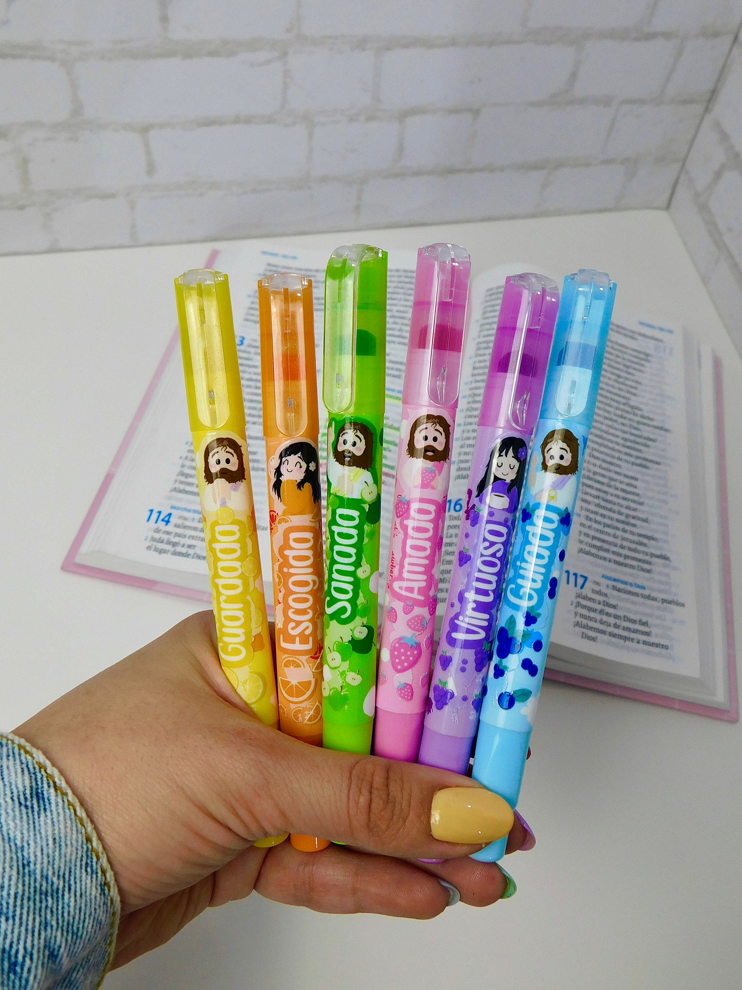 Resaltadores de Cera para Biblia