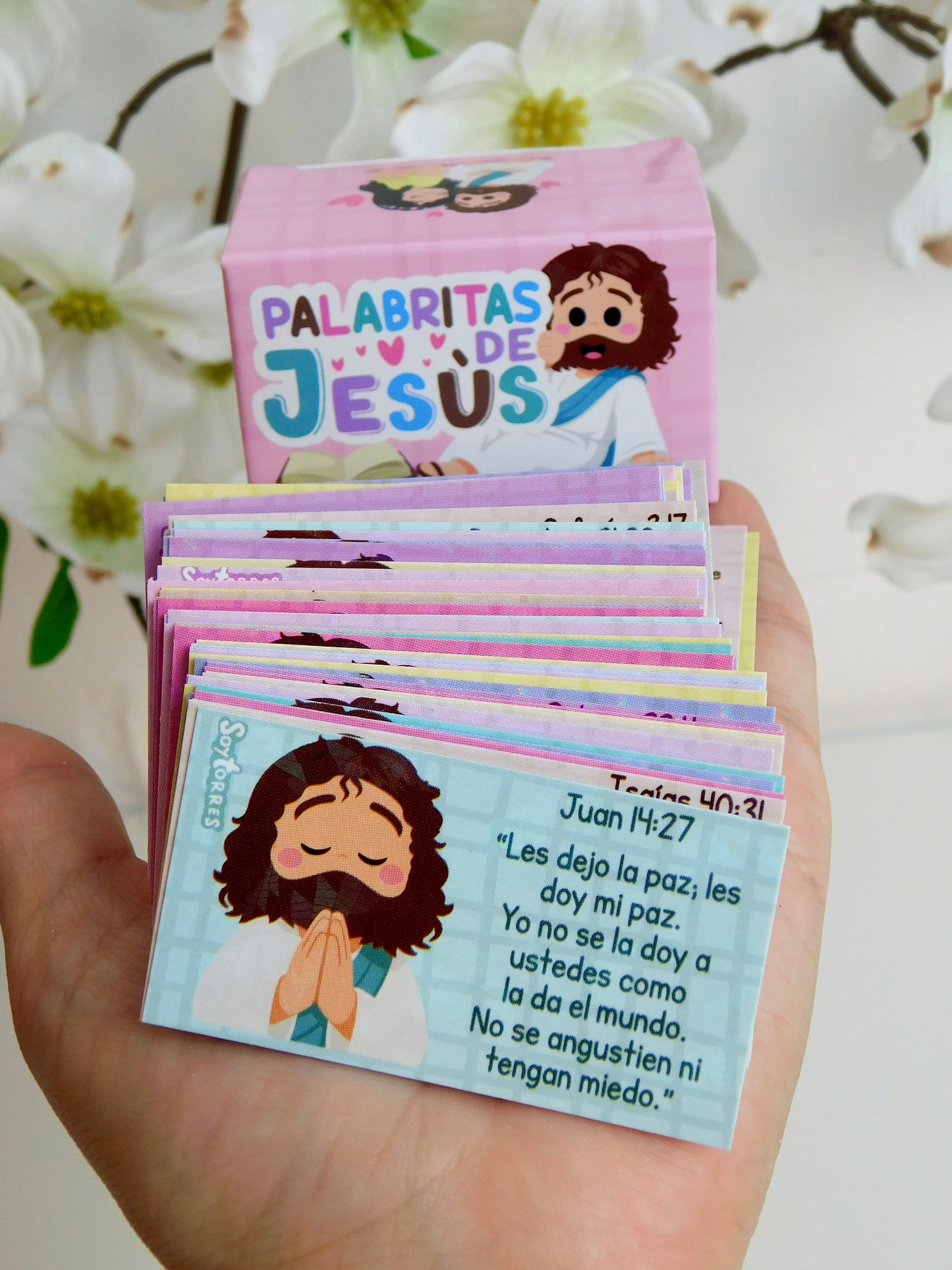 Palabritas de Jesús- Caja promesas