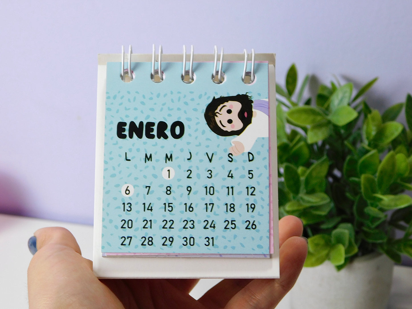 Mini Calendario de Mesa 2025 - Soytorress