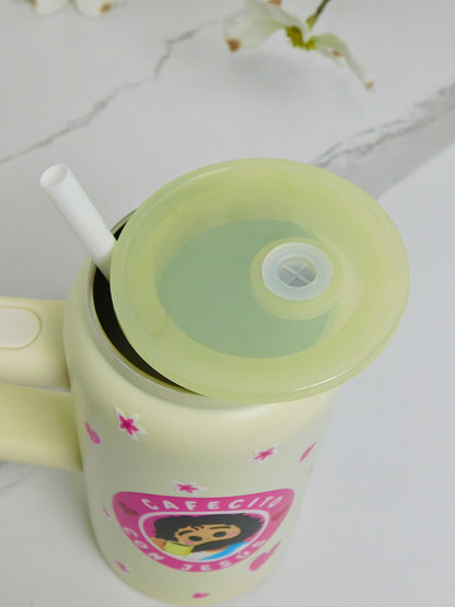 Vaso Termo “Cafecito con Jesús” Beige