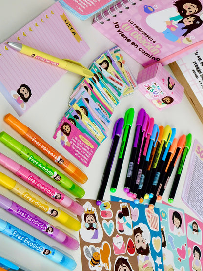 a) Kit Devocional para Estudio Bíblico
